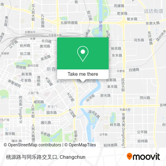 桃源路与同乐路交叉口 map