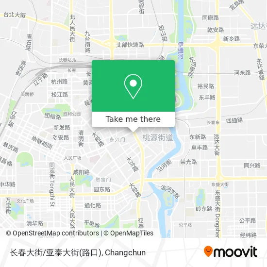 长春大街/亚泰大街(路口) map