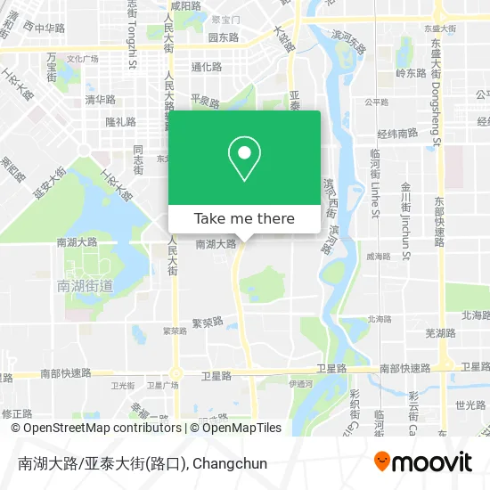 南湖大路/亚泰大街(路口) map