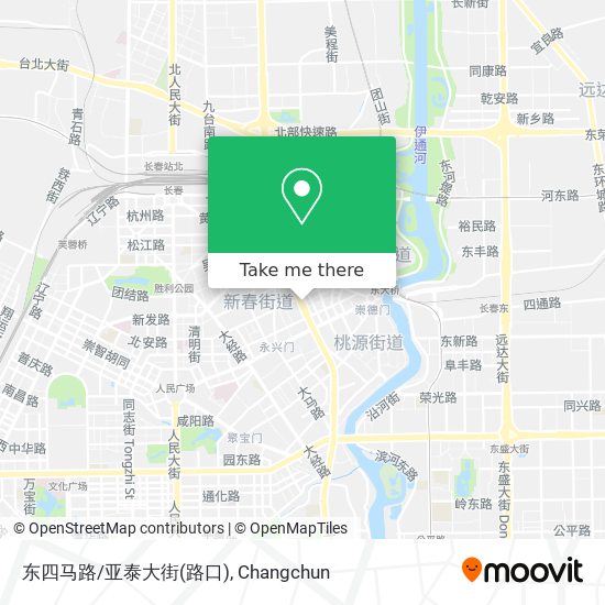 东四马路/亚泰大街(路口) map