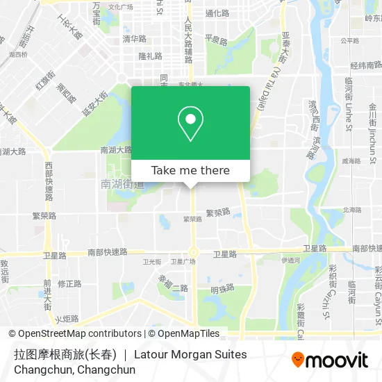 拉图摩根商旅(长春) ｜ Latour Morgan Suites Changchun map
