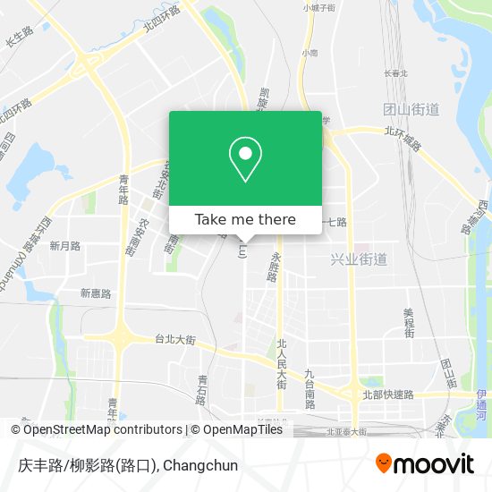庆丰路/柳影路(路口) map