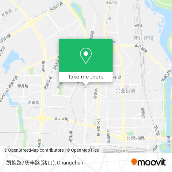 凯旋路/庆丰路(路口) map
