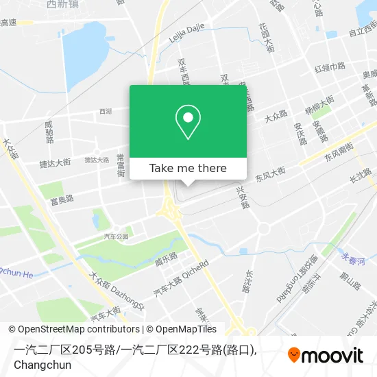 一汽二厂区205号路/一汽二厂区222号路(路口) map