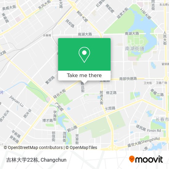 吉林大学22栋 map