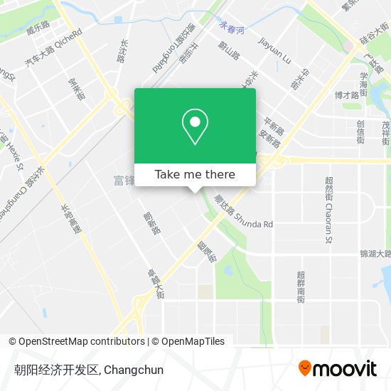 朝阳经济开发区 map