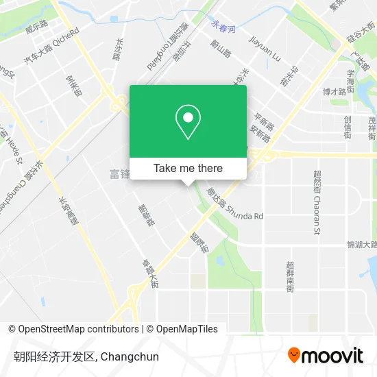 朝阳经济开发区 map