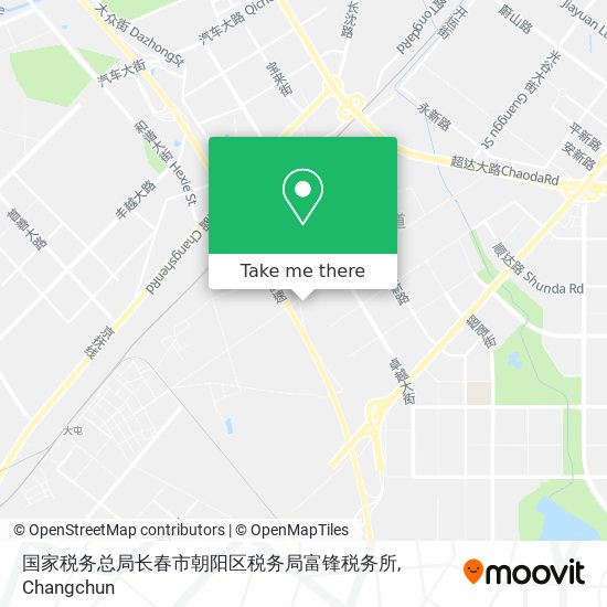 国家税务总局长春市朝阳区税务局富锋税务所 map