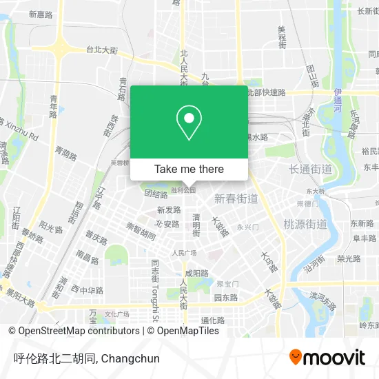 呼伦路北二胡同 map