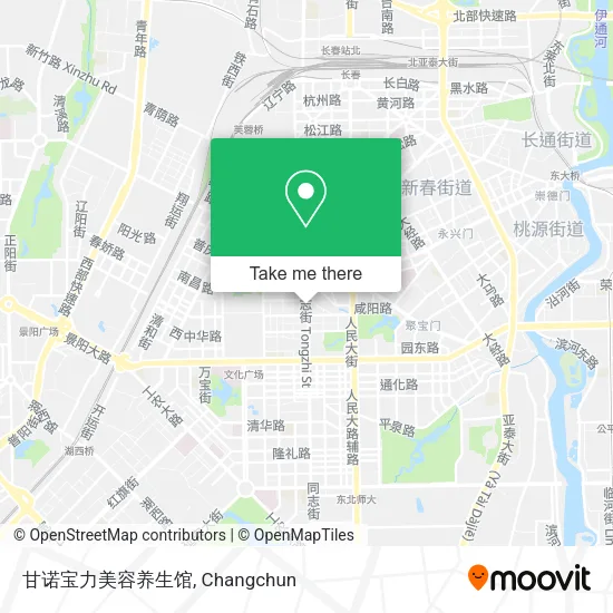 甘诺宝力美容养生馆 map