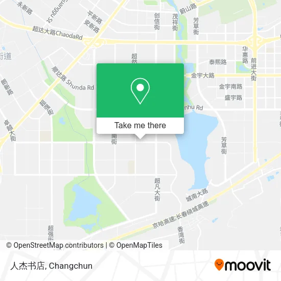 人杰书店 map