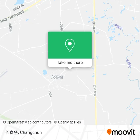 长春堡 map
