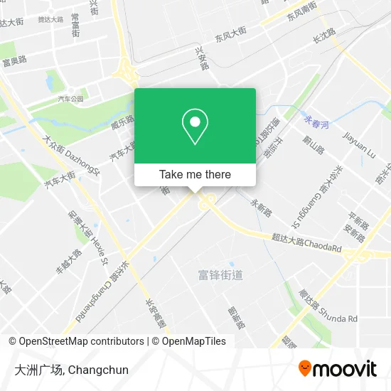 大洲广场 map