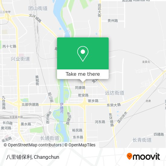 八里铺保利 map