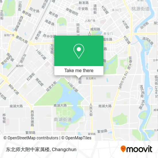 东北师大附中家属楼 map
