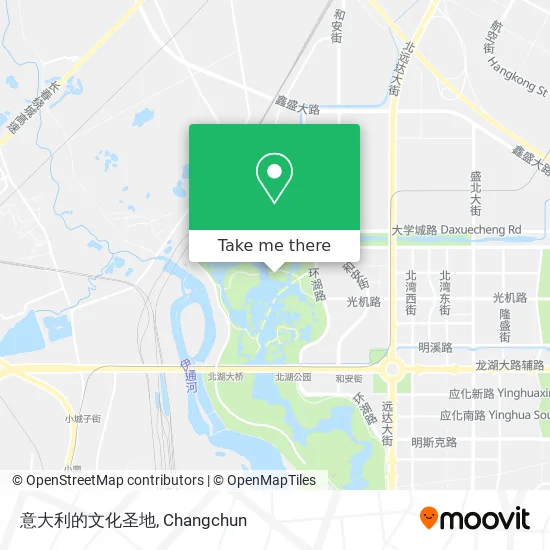 意大利的文化圣地 map