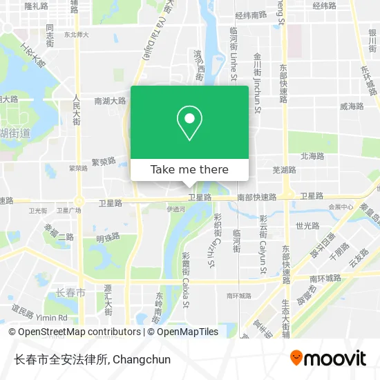 长春市全安法律所 map