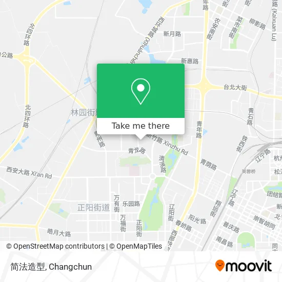 简法造型 map