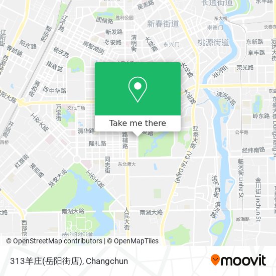 313羊庄(岳阳街店) map