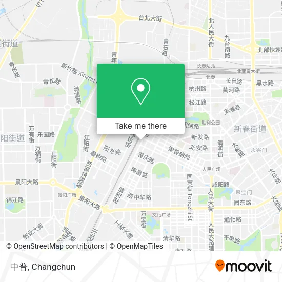 中普 map