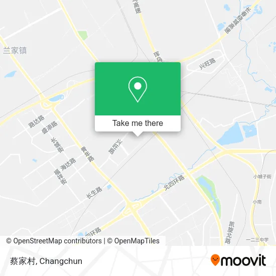 蔡家村 map