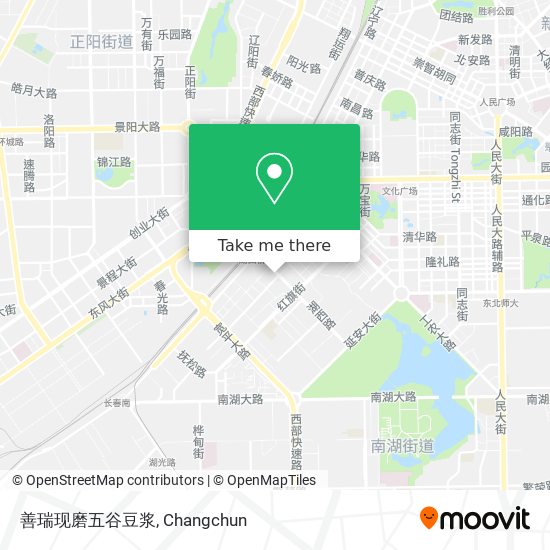 善瑞现磨五谷豆浆 map