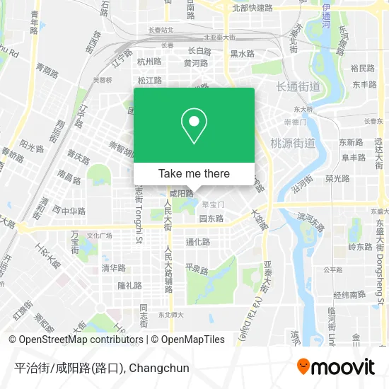 平治街/咸阳路(路口) map