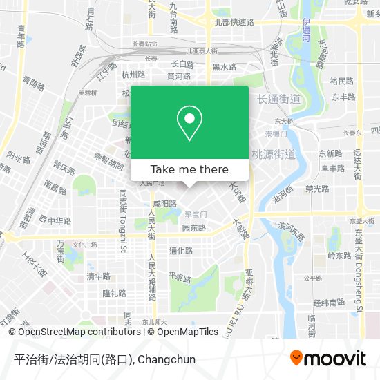 平治街/法治胡同(路口) map