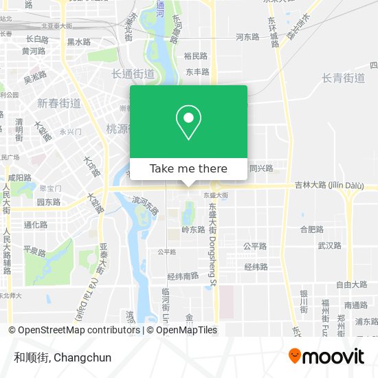 和顺街 map