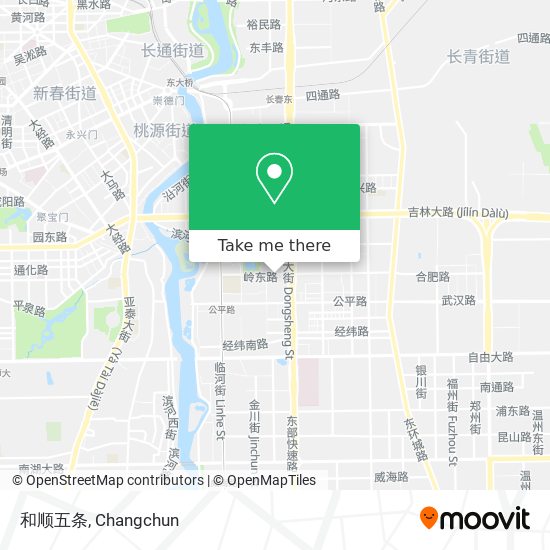 和顺五条 map