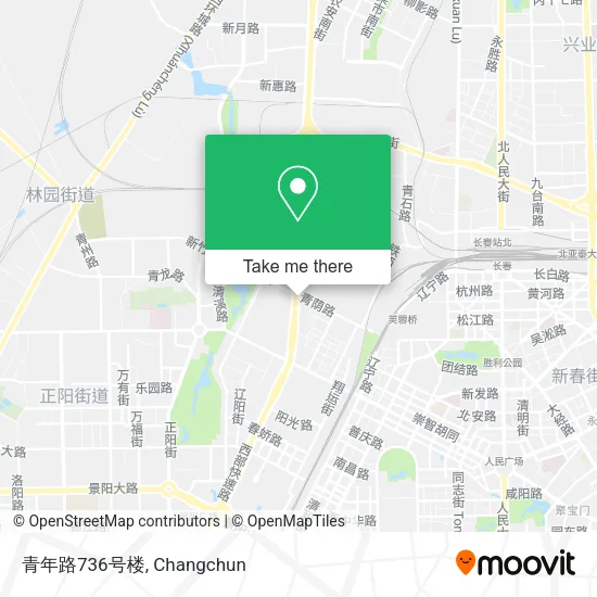 青年路736号楼 map