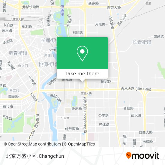 北京万盛小区 map
