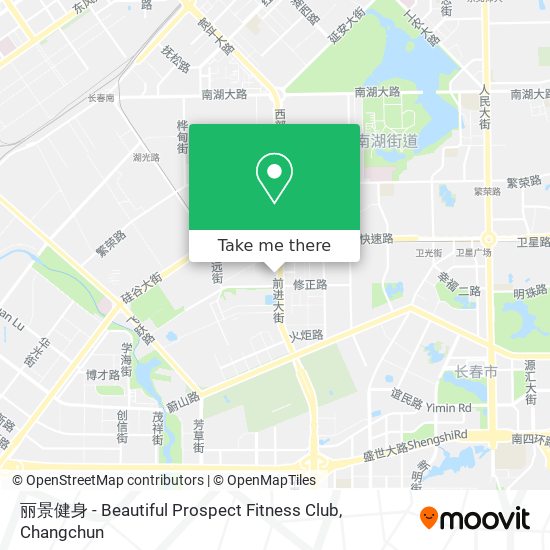 丽景健身 - Beautiful Prospect Fitness Club map