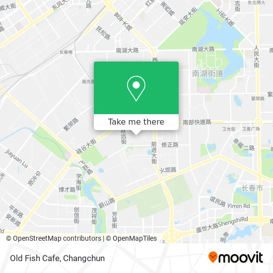 Old Fish Cafe map
