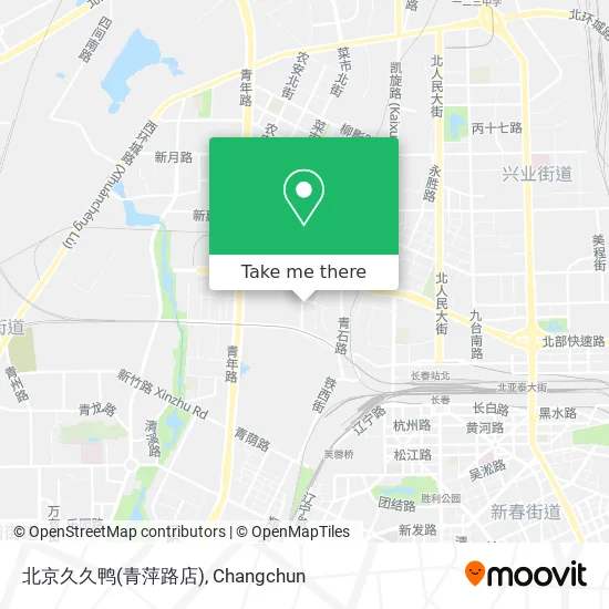 北京久久鸭(青萍路店) map