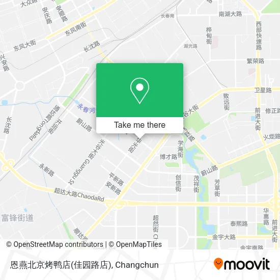 恩燕北京烤鸭店(佳园路店) map