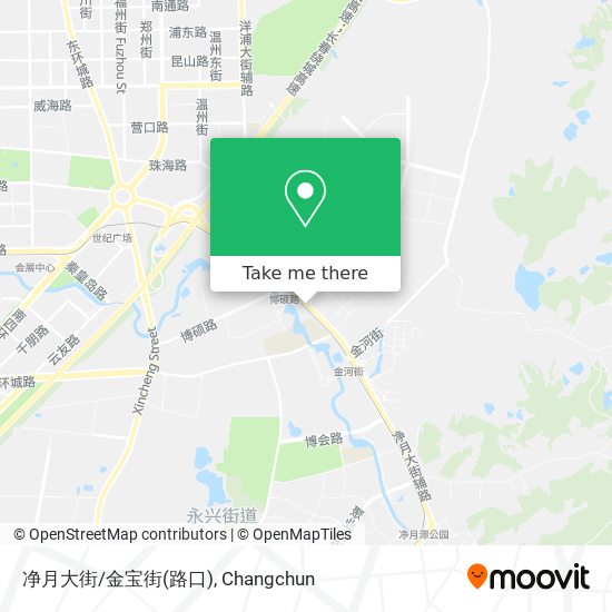 净月大街/金宝街(路口) map