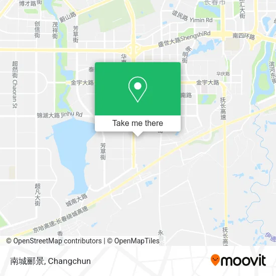 南城郦景 map