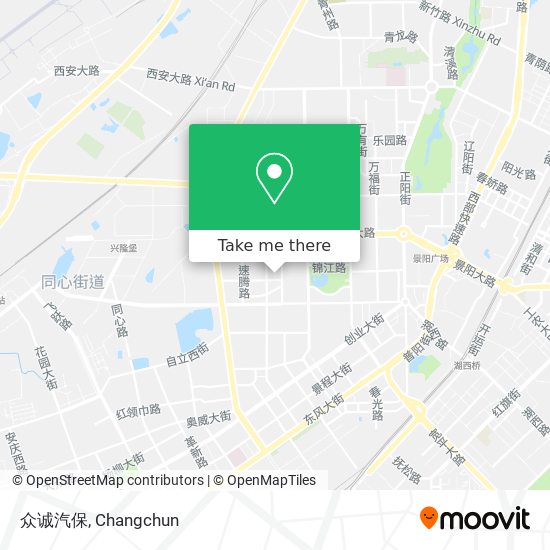 众诚汽保 map