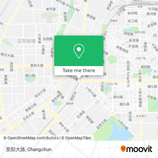 景阳大路 map