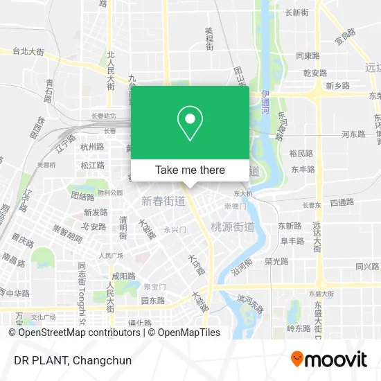 DR PLANT map