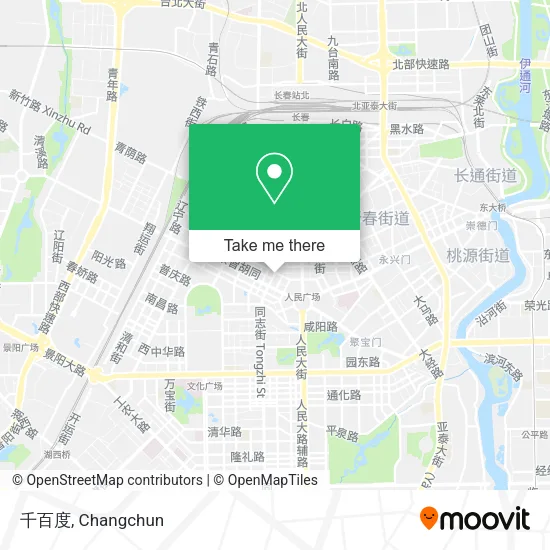 千百度 map
