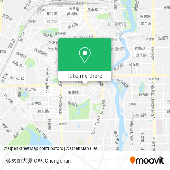 金碧阁大厦-C座 map