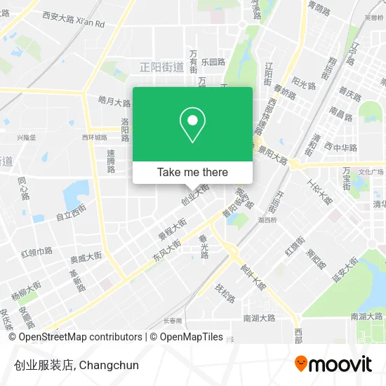 创业服装店 map