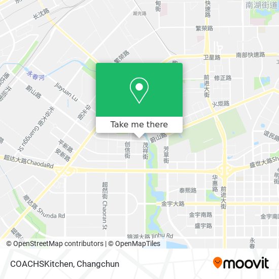 COACHSKitchen map