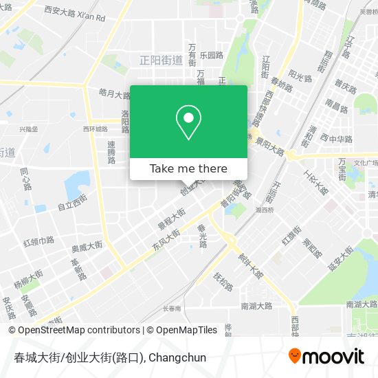 春城大街/创业大街(路口) map