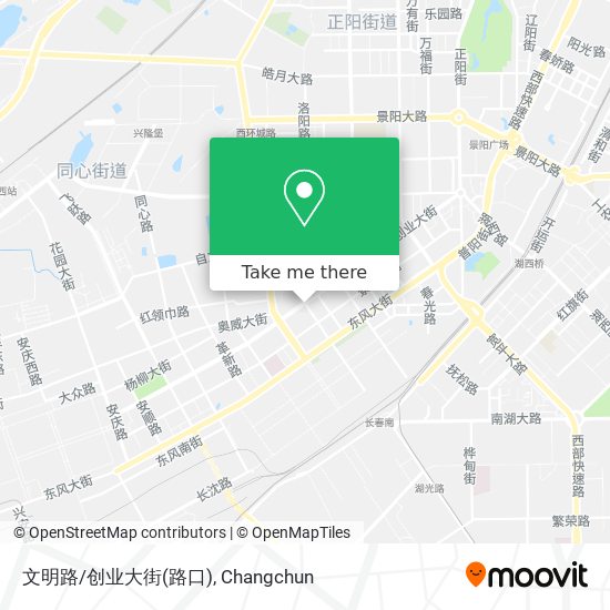 文明路/创业大街(路口) map