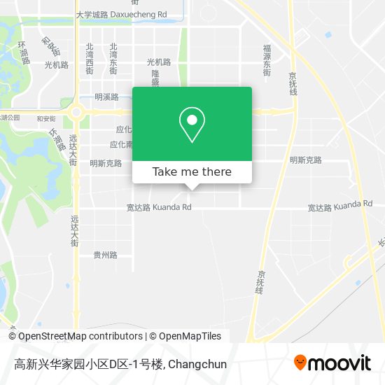 高新兴华家园小区D区-1号楼 map