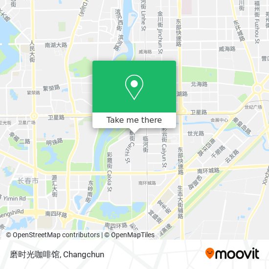 磨时光咖啡馆 map