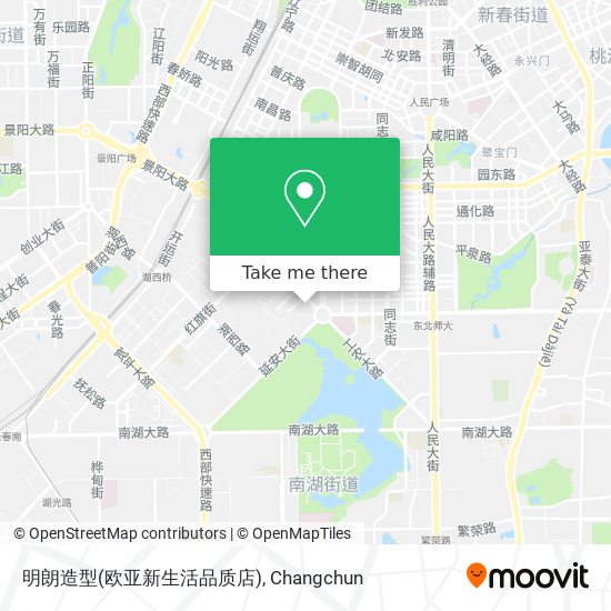 明朗造型(欧亚新生活品质店) map